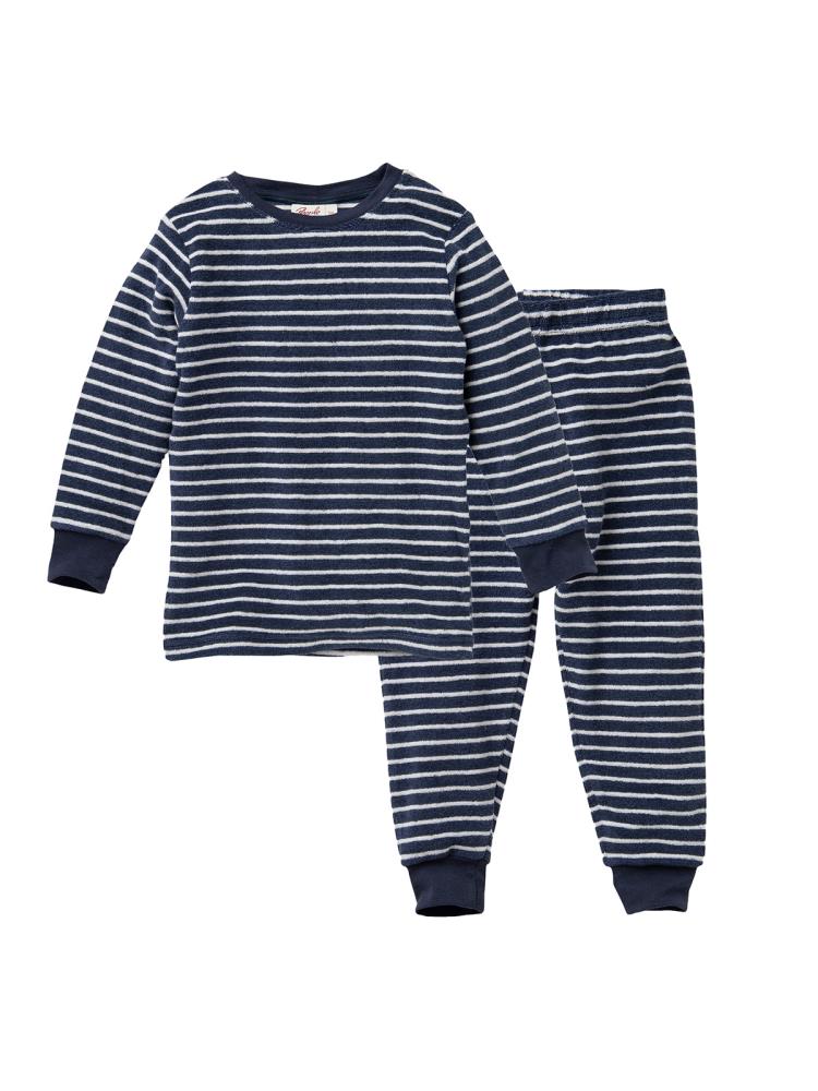 Living Crafts Kinder Nicky Schlafanzug Pyjama Nickistoff reine Bio-Baumwolle 