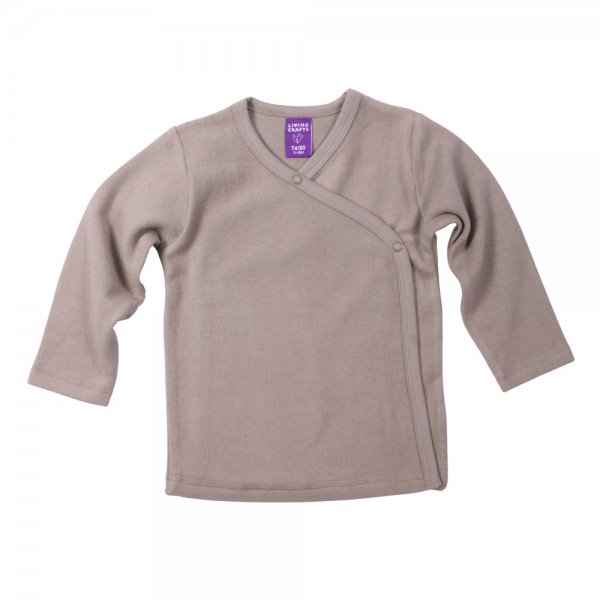Living Crafts Baby/Kinder Langarm Hemd Shirt Langarm Bio-Baumwolle